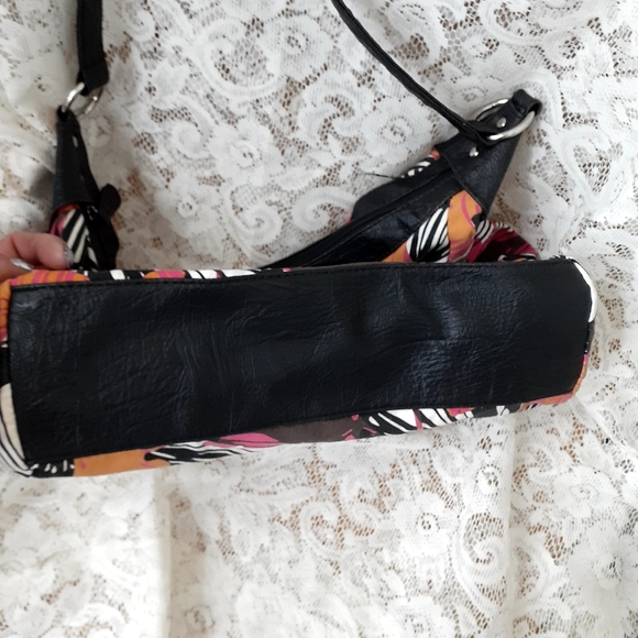 CATO Pocketbook. Multi 'Paint- Splattered' Colors - Picture 5 of 5